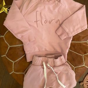 Jamie Kay Flora Sweatsuit Set 1 YR